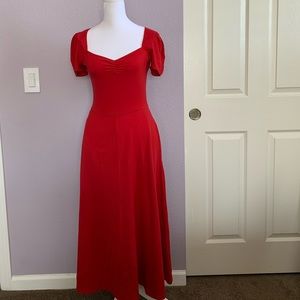Reformation Red Dress